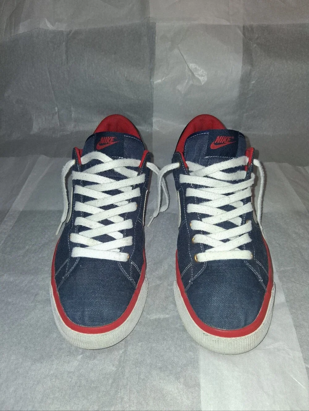 Nike Denim Blue Jean Sneakers, Men 13